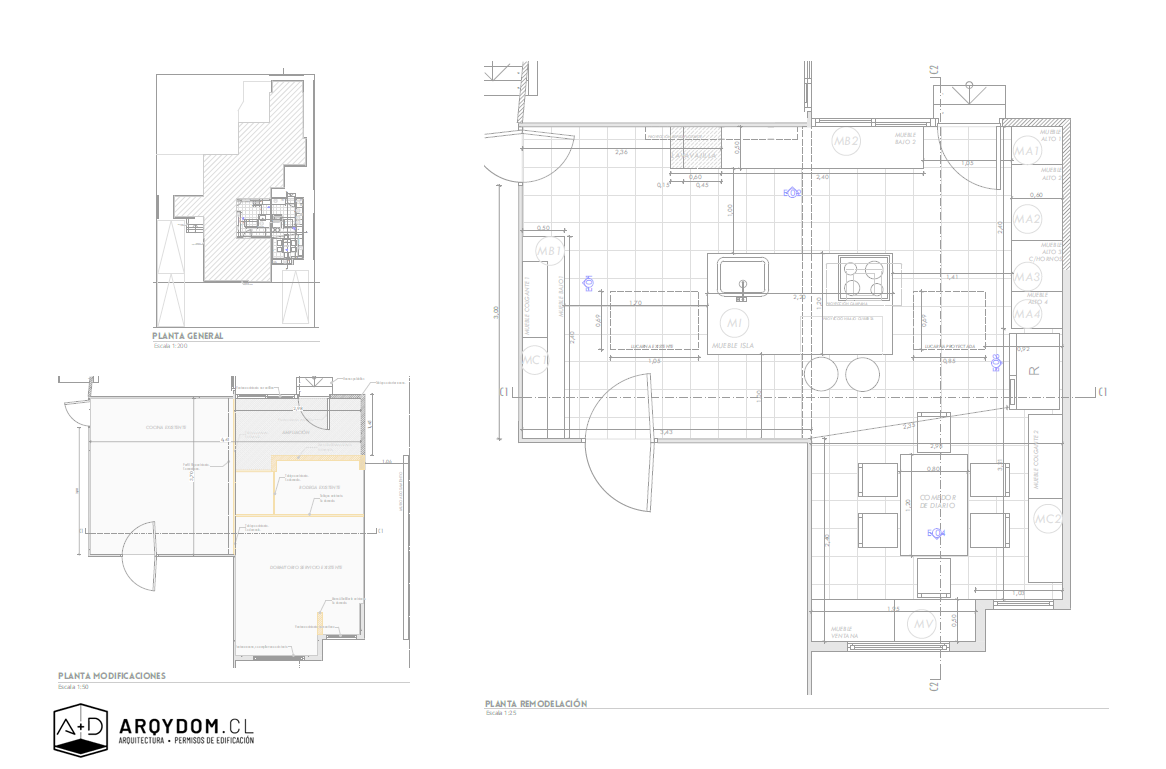 Proyecto Remodelación Cocina – Las Condes – 2018