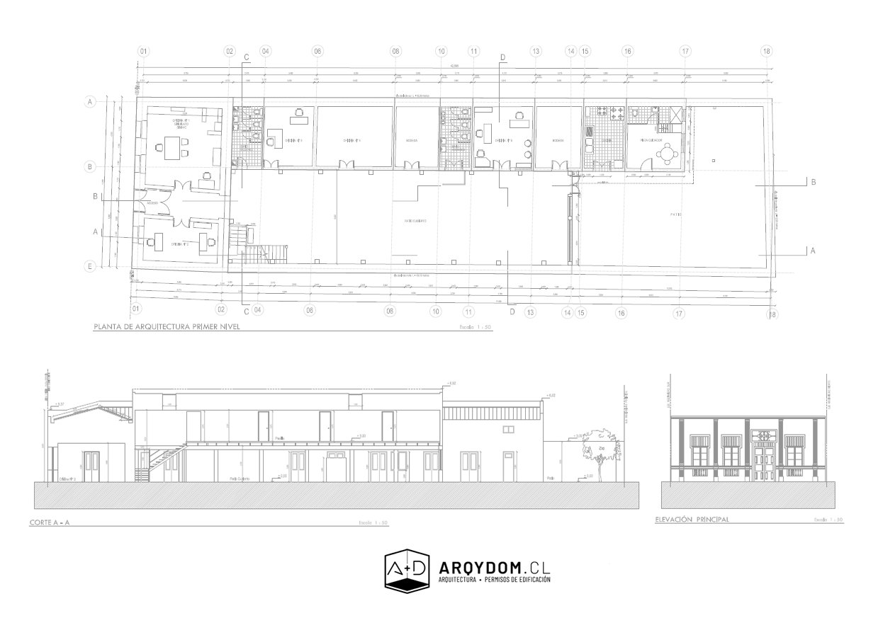 Permiso de Edificación Oficinas – Santiago – 2009