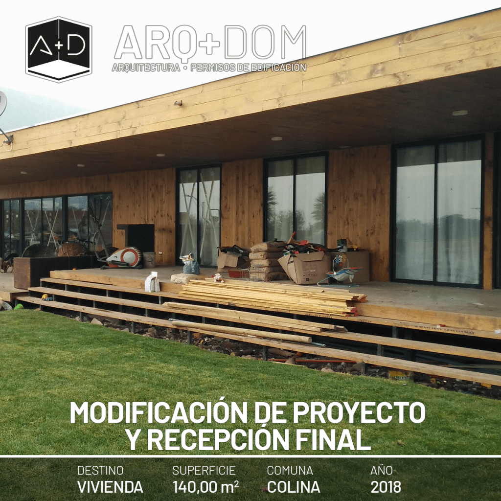 Recepción Final Vivienda – Chicureo, Colina – 2018