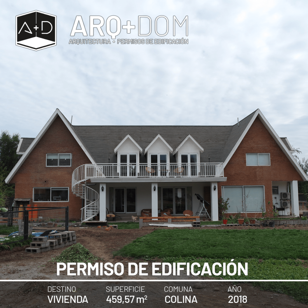 Permiso de Obra Nueva Vivienda – Colina – 2018