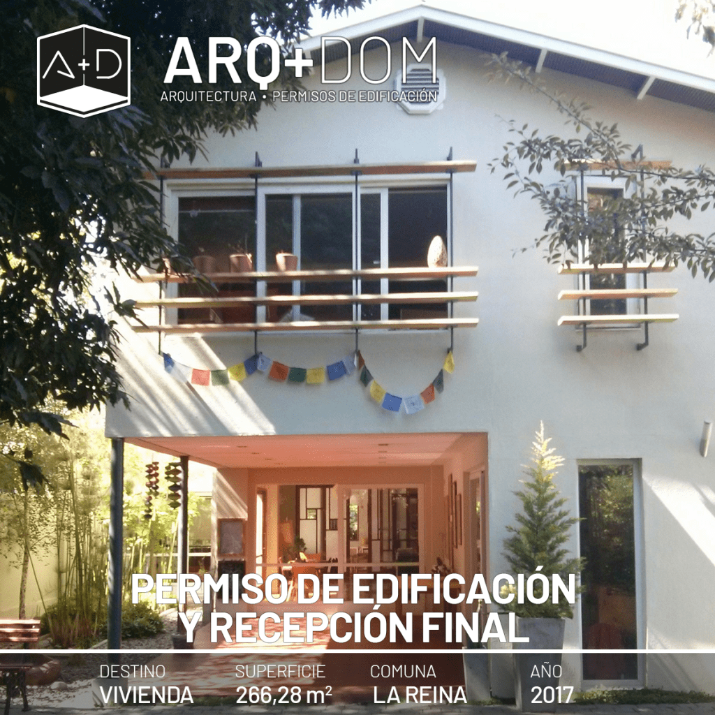 Recepción Final Vivienda – La Reina – 2017