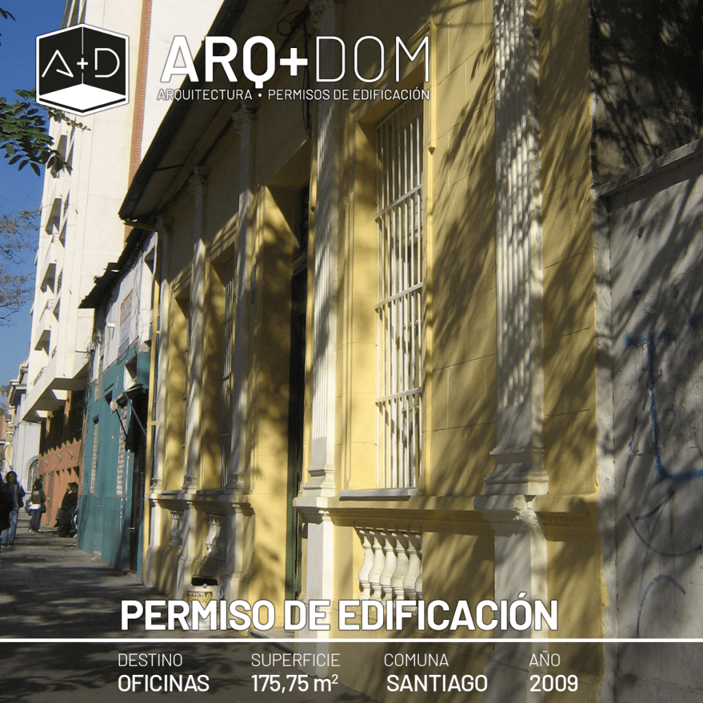 Permiso de Edificación Oficinas – Santiago – 2009